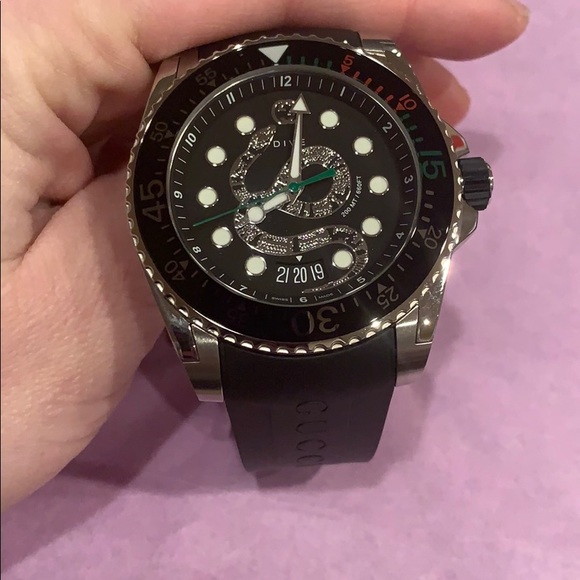 Gucci Other - Gucci Dive Stainless Steel Watch YA136217